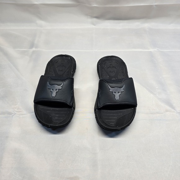 Under Armour Project Rock 3 Slides Men Size‎ 7 - Picture 1 of 11